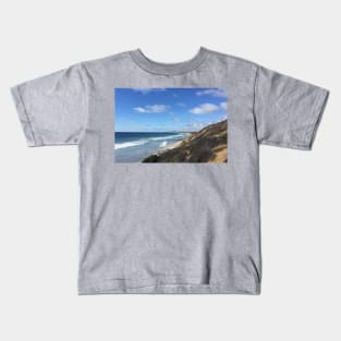 Ocean Surf In Carlsbad, California Kids T-Shirt